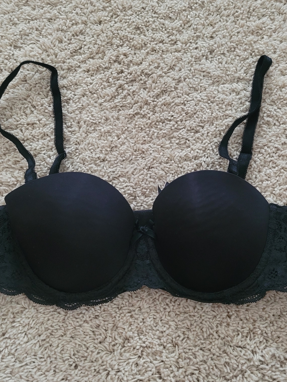 Victoria's Secret Dream Angels Multi Way Black Lace Bra 34B